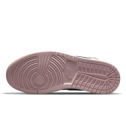 Tênis Nike Air Jordan 1 High Og Branco/rosa