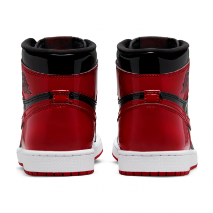 Tênis Nike Air Jordan 1 Retro High Og Gs " Patent Bred " Preto/vermelho