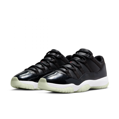 Tênis Nike Air Jordan 11 Retro Low " 72-10 " Preto