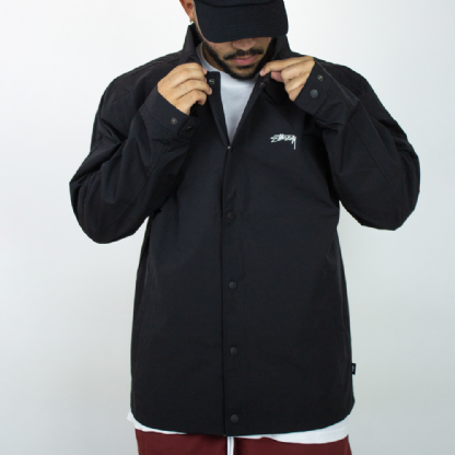 Jaqueta Stussy Classic Coach Preto