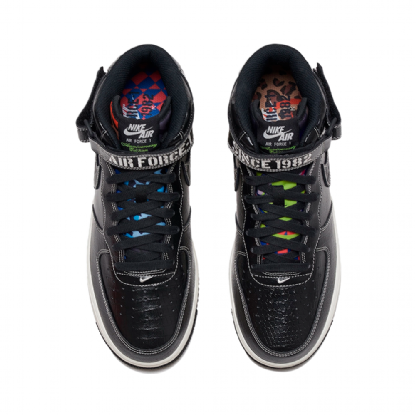 Tênis Nike Air Force 1 Mid 07 Lv8 Of 1 Preto