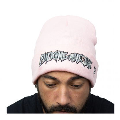 Gorro F.awesome We Never Sleep Rosa
