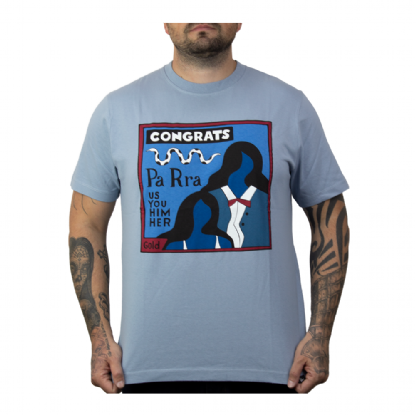 Camiseta Parra Congrats Azul