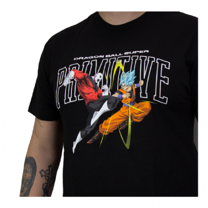 Camiseta Primitive Dragon Super Battle Preto