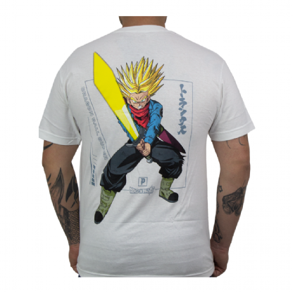 Camiseta Primitive Dragon Victory Trunks Branco