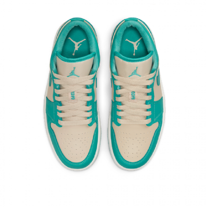 Tênis Nike Wmns Air Jordan 1 Low Re Branco/verde