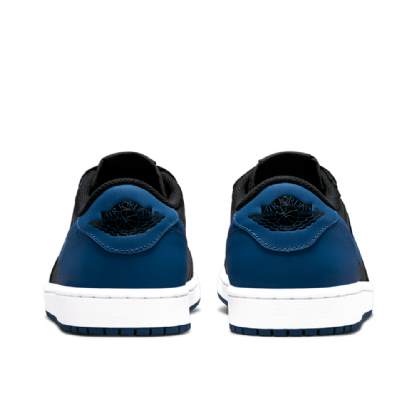 Tênis Nike Air Jordan 1 Low Og Preto/azul