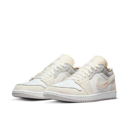 Tenis Nike Air Jordan 1 Low Se Craft Branco