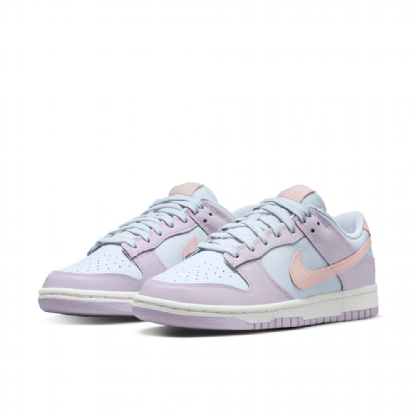 Tenis Nike Feminino Dunk Low " Atmosphere Pink " Colorido