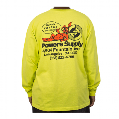 Camiseta Powers Shop Amarelo