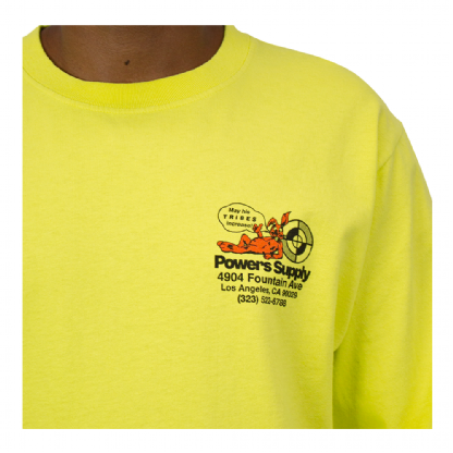 Camiseta Powers Shop Amarelo