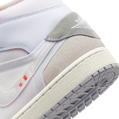 Tenis Nike Air Jordan 1 Mid Se Craft Branco