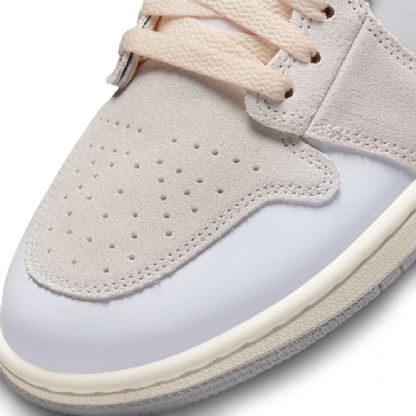 Tenis Nike Air Jordan 1 Mid Se Craft Branco