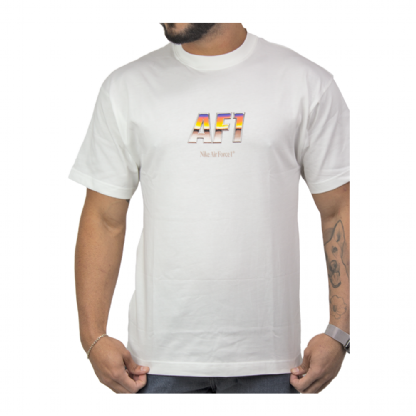 Camiseta Nike Manga Curta Nrg Af1 Branco