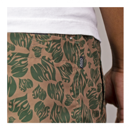Shorts Maze Heart Verde