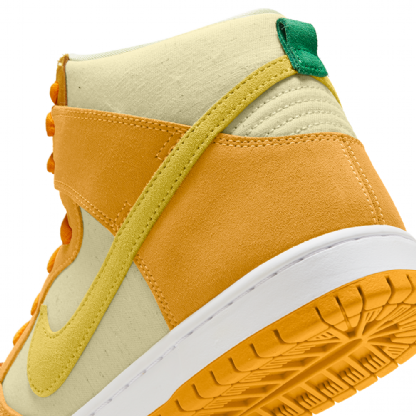 Tênis Nike Sb Dunk High Pro Pineapple Amarelo