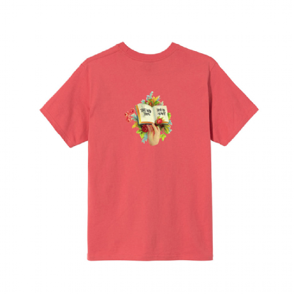 Camiseta Stussy Handbook Vermelho