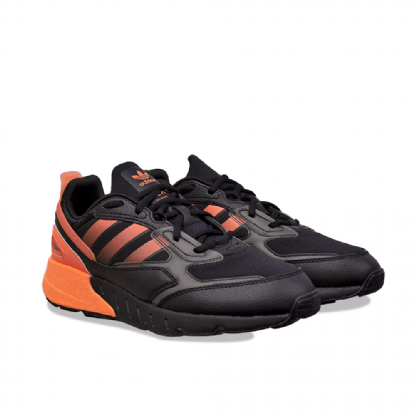 Tênis Adidas Zx 1k Boost 2 Preto/laranja