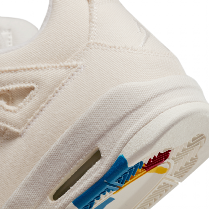 Tênis Nike Wmns Air Jordan 4 Retro Sail Branco