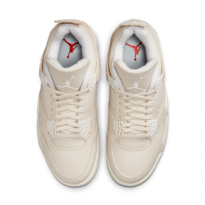 Tênis Nike Wmns Air Jordan 4 Retro Sail Branco