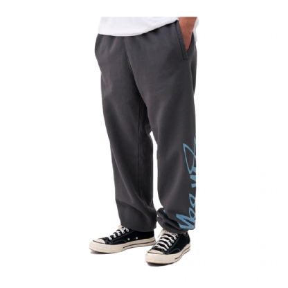 Calça Moletom Stussy Stock Printed Pant Preto