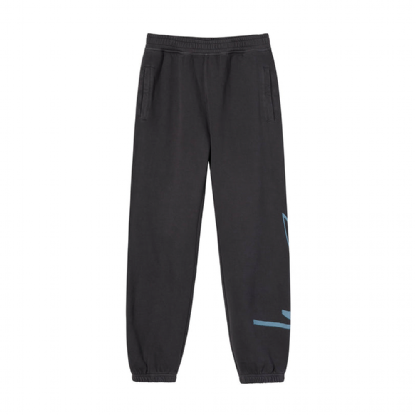 Calça Moletom Stussy Stock Printed Pant Preto