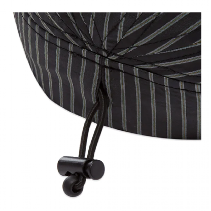 Boné Stussy Shirting Stripe Runner Cap Preto