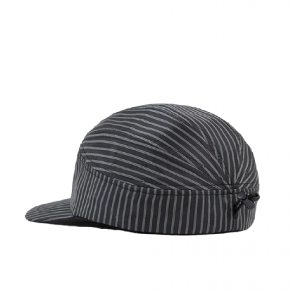 Boné Stussy Shirting Stripe Runner Cap Preto