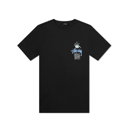 Camiseta Stussy Global Roots Preto