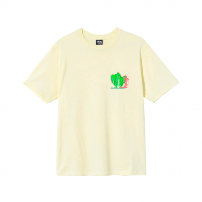 Camiseta Stussy Desert Bloom Amarelo