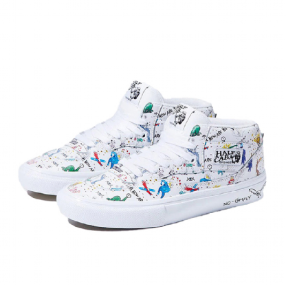 Tênis Vans Skate Half Cab Branco