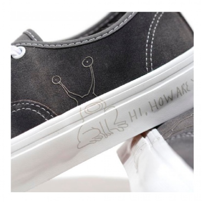 Tênis Vans Skate Authentic Branco/cinza
