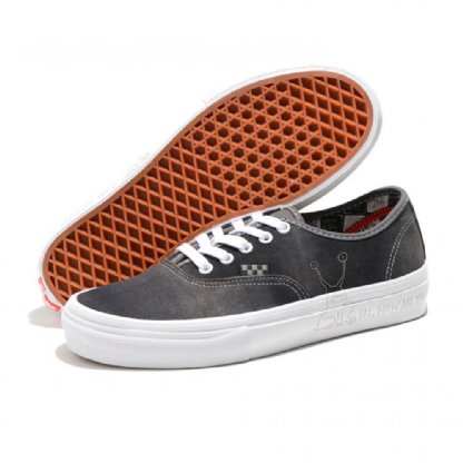 Tênis Vans Skate Authentic Branco/cinza