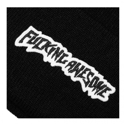 Gorro F.awesome We Little Stamp Preto