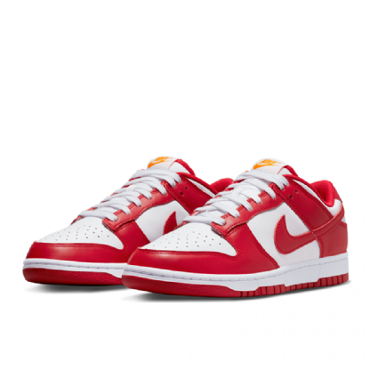 Tênis Nike Dunk Low Retro Branco/vermelho