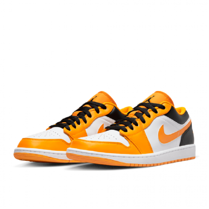 Tênis Nike Air Jordan 1 Low Branco/amarelo