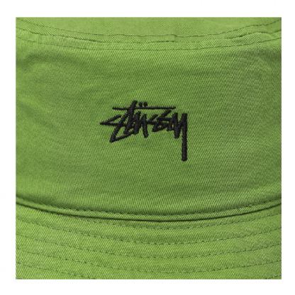 Bucket Stussy Stock Verde