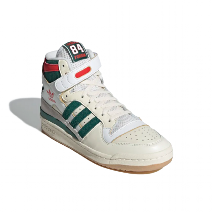 Tênis Adidas Forum 84 High Branco/verde