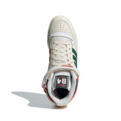 Tênis Adidas Forum 84 High Branco/verde