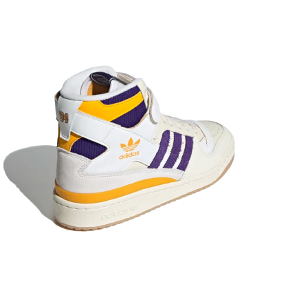 Tênis Adidas Forum 84 High Branco/amarelo