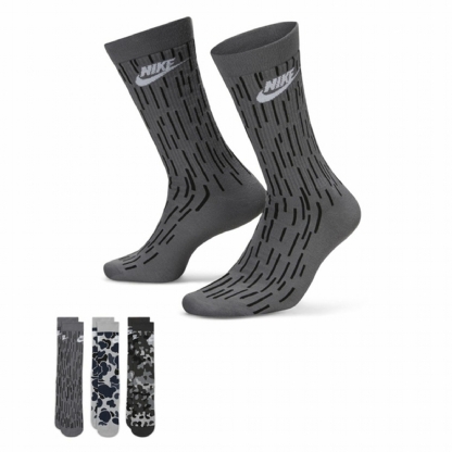Meia Nike Everyday Essential (3 Pares) Unissex Camuflado