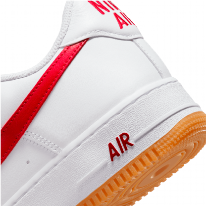Tênis Nike Air Force 1 Low Retro " Colour Of The Month " Branco/vermelho