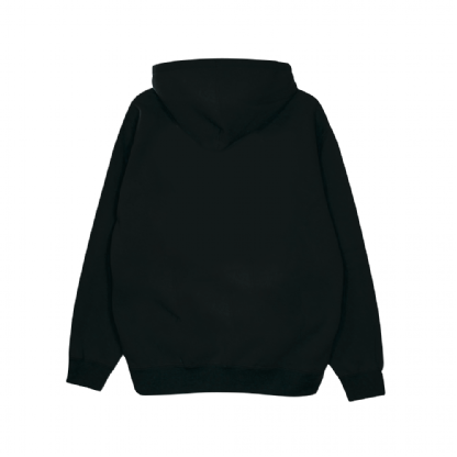Moletom Tired X Thrasher Destroyed Preto