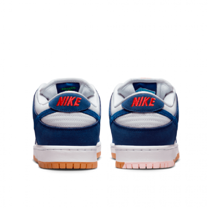 Tenis Nike Sb Dunk Low Pro Prm Branco/azul