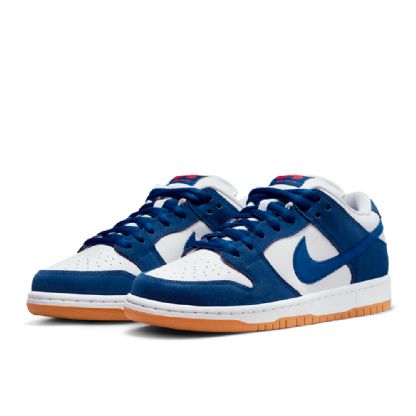 Tenis Nike Sb Dunk Low Pro Prm Branco/azul