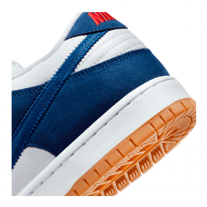 Tenis Nike Sb Dunk Low Pro Prm Branco/azul