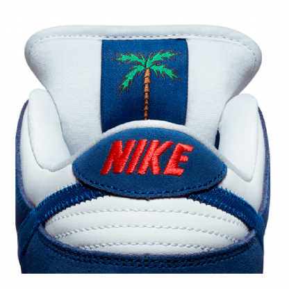 Tenis Nike Sb Dunk Low Pro Prm Branco/azul