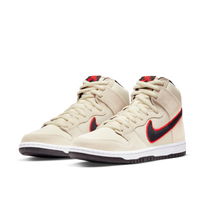 Tênis Nike Sb Dunk High Pro “ San Francisco Giants ” Bege