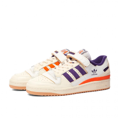 Tênis Adidas Forum 84 Low Branco/laranja
