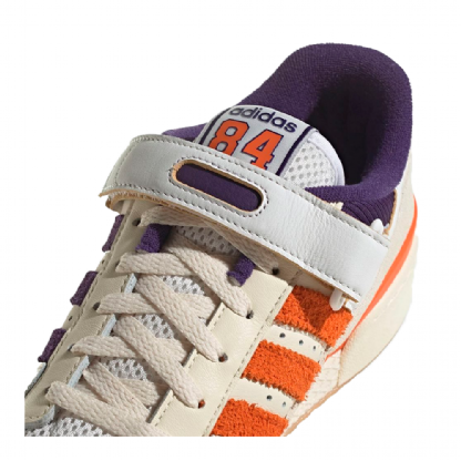 Tênis Adidas Forum 84 Low Branco/laranja